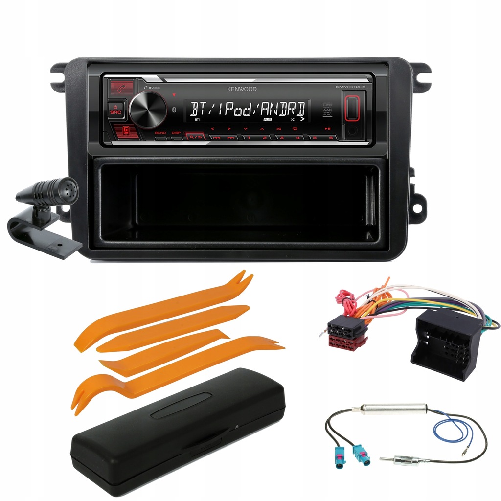 KENWOOD KMM-BT205 RADIO RAMKA VW EOS BEETLE SHARAN