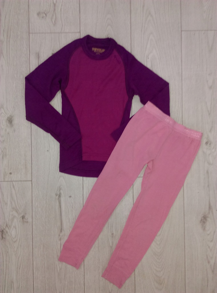 Devold bluzka+getry merino wool roz 98-104