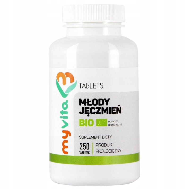 MyVita Młody jęczmień BIO 500mg, 250tab. ____________