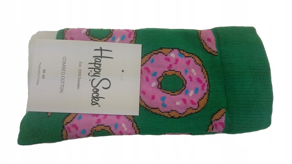 Kolorowe wzorzyste skarpety Happy Socks 41-46