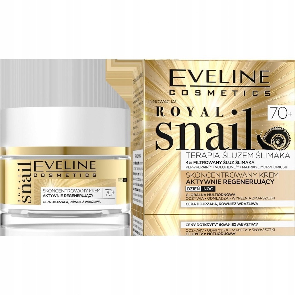 Eveline Royal Snail 70+ Skoncentrowany Krem aktywn