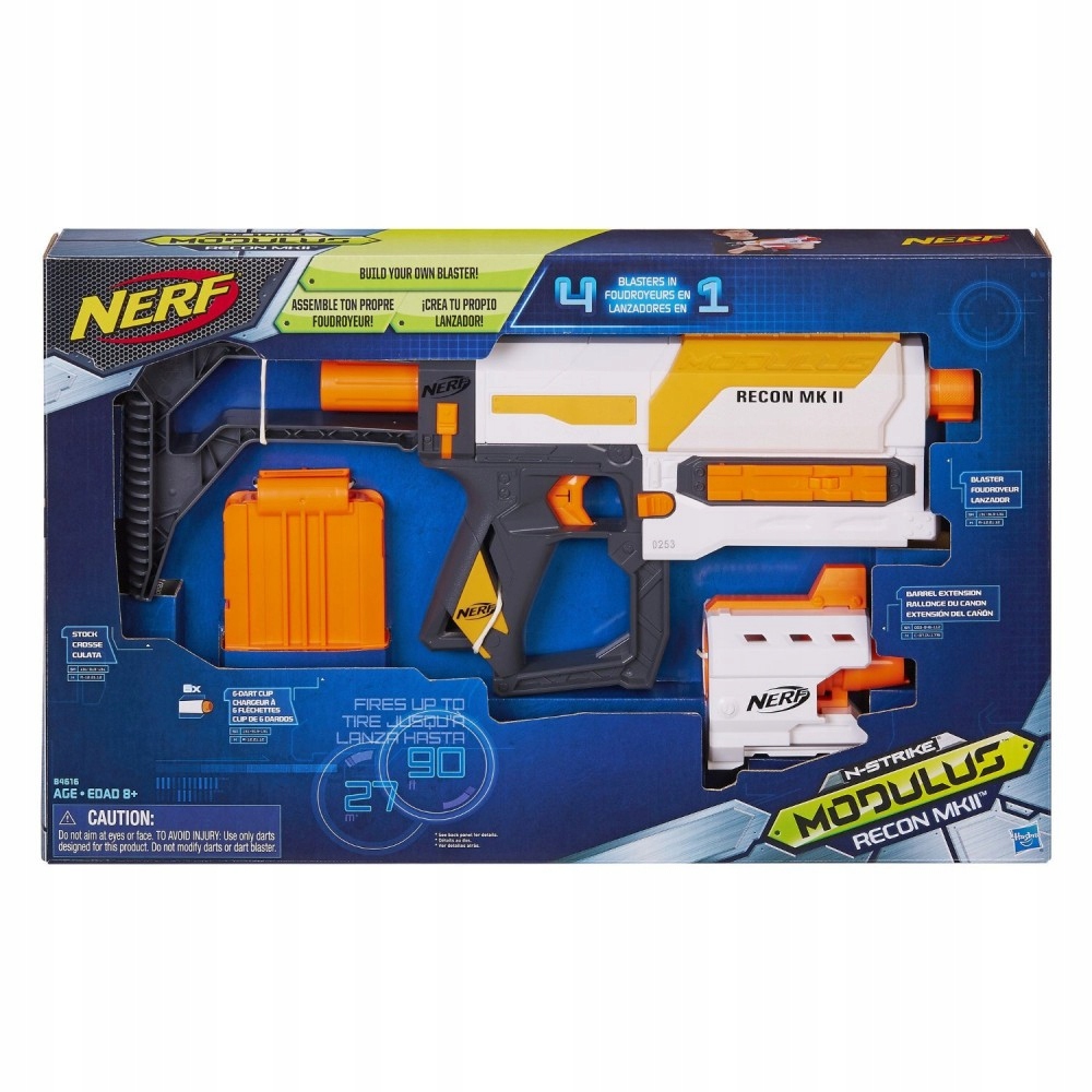 Купить HASBRO NERF Recon MKII Modulus B4616 Лаунчер: отзывы, фото и ...