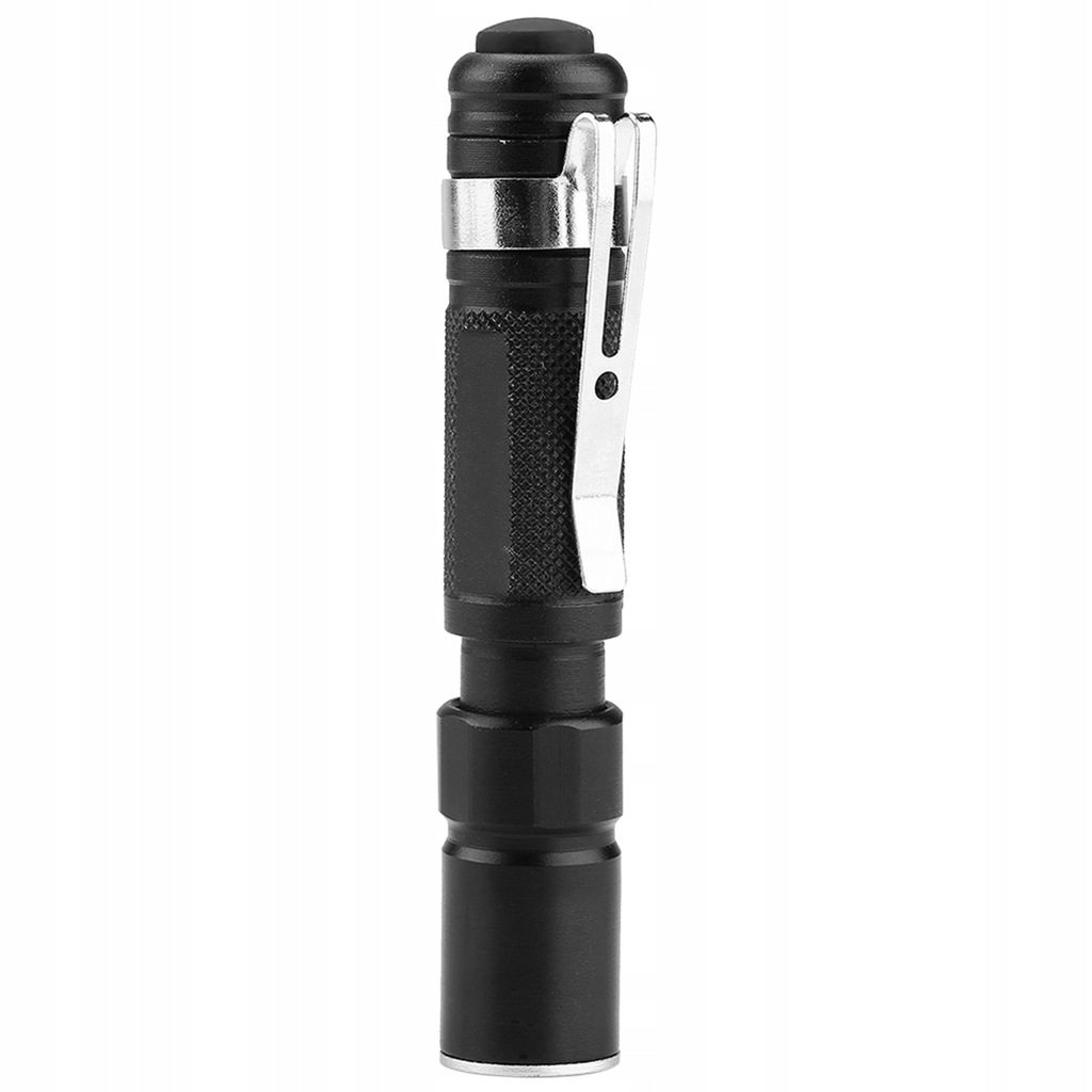 Mini Portable LED Pen Clip Latarka Teleskopowa