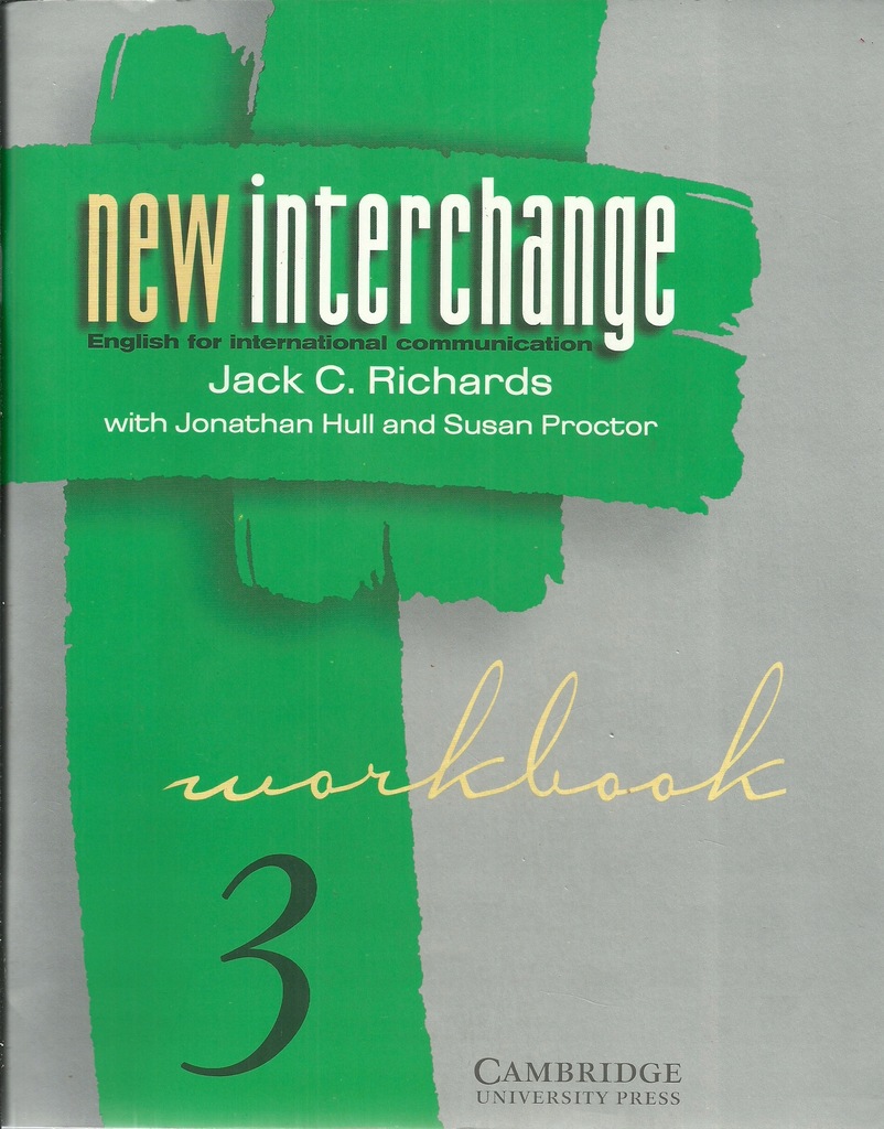 New Interchange. Workbook 3 - Jack C.Richards