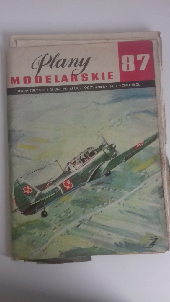 Plany modelarskie 87 JAK -18