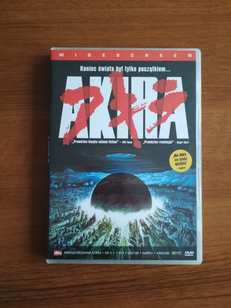 Akira anime DVD PL