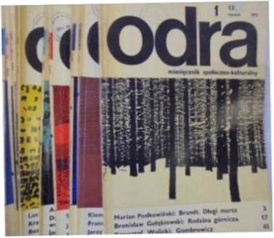 Odra nr. 1-5, 7-12/1972 -