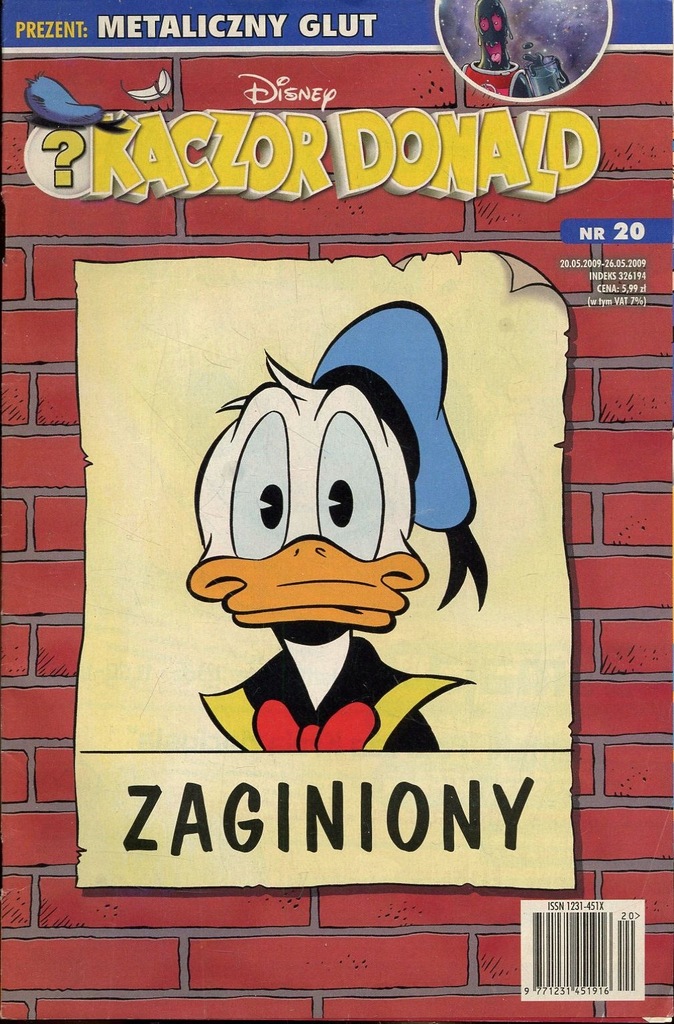 Kaczor Donald nr 20 2009