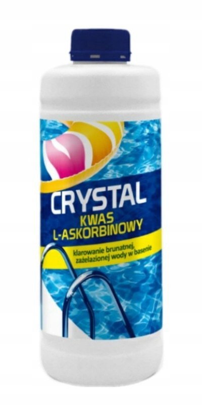 Witamina C Crystal Kwas L-askorbinowy 1l do Basenu