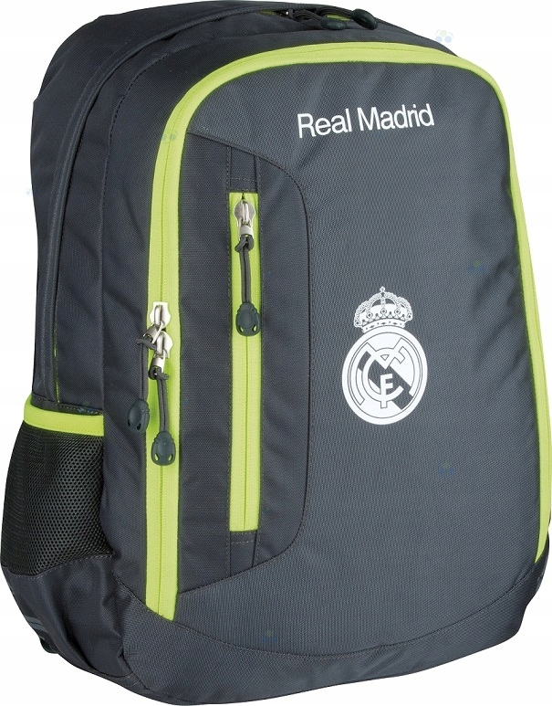 PLECAK SZKOLNY RM-60 REAL MADRID 2 LIME MODEL 201