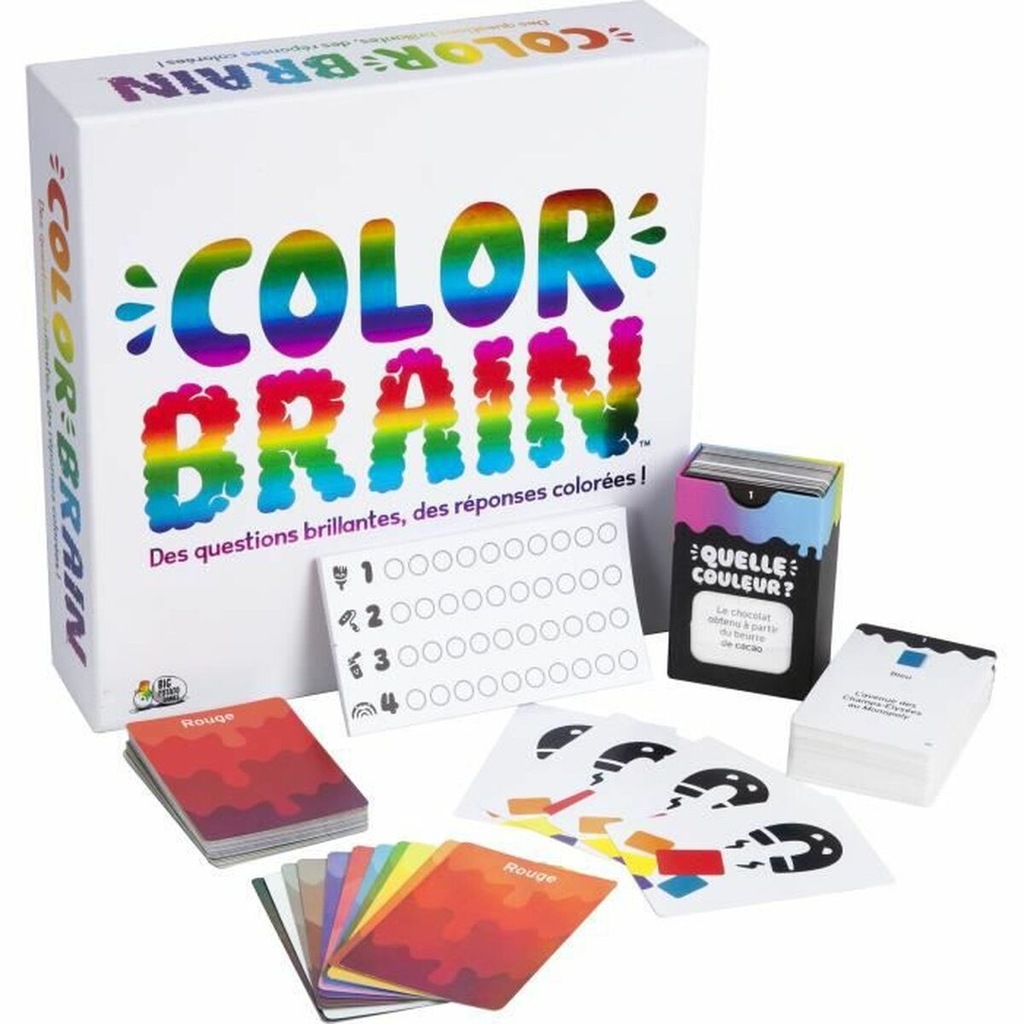 Gra z pytaniami i odpowiedziami Color Brain
