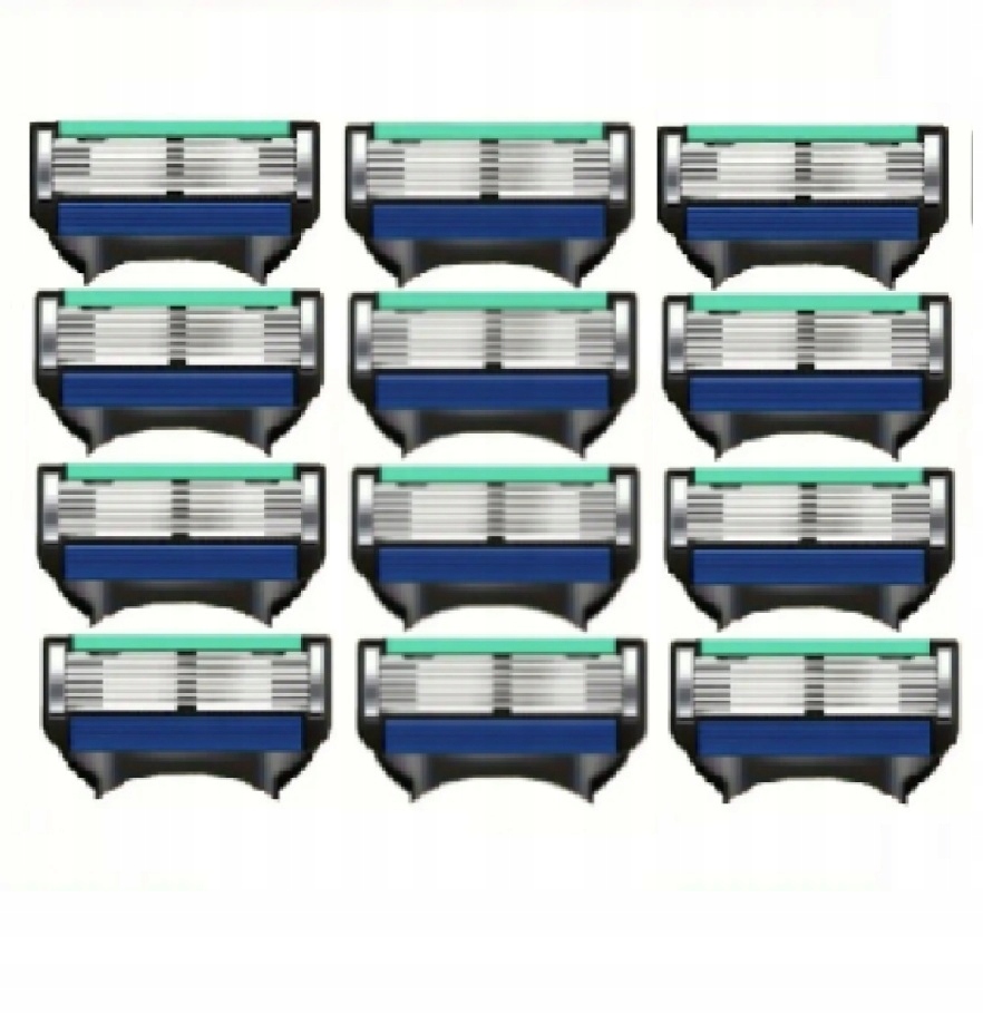 WKŁADY DO GILLETTE FUSION5 12 SZT NOŻYKI OSTRZA