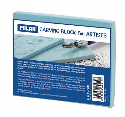Blok do linorytu winylowy 90x70x6 mm, Milan