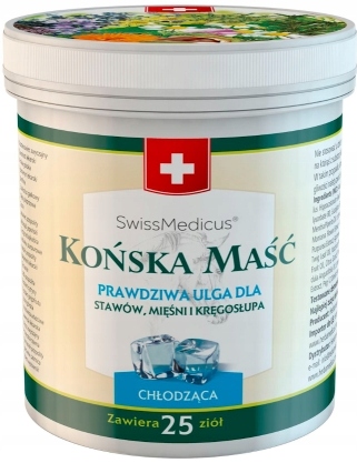 SwissMedicus Końska Maść Chłodząca 250Ml