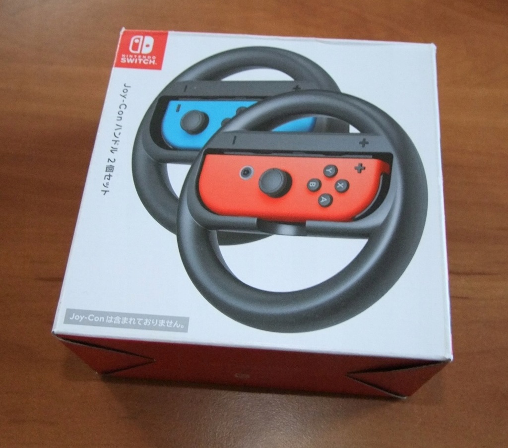 Nintendo Switch - oryginalna kierownica / komplet