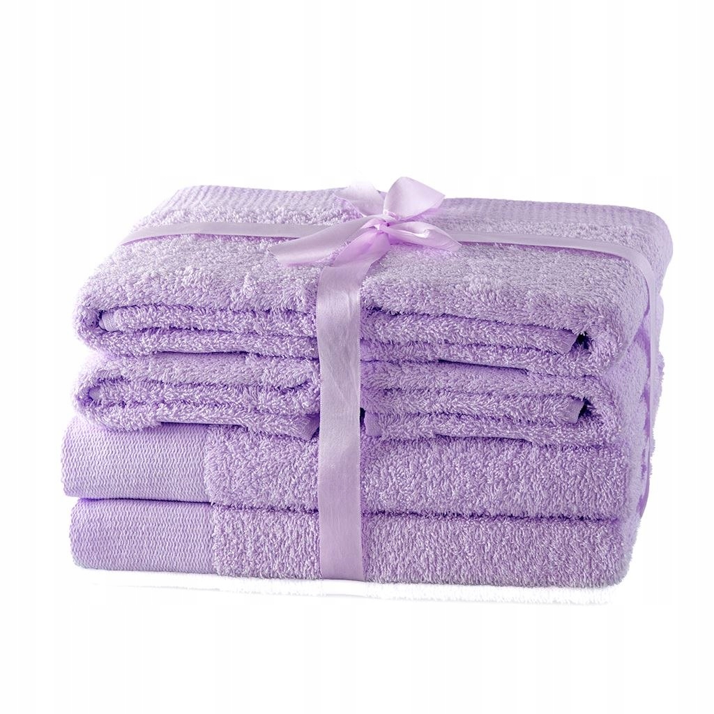 Ręcznik AMARI - AMELIAHOME kolor liliowy 2*70x140+