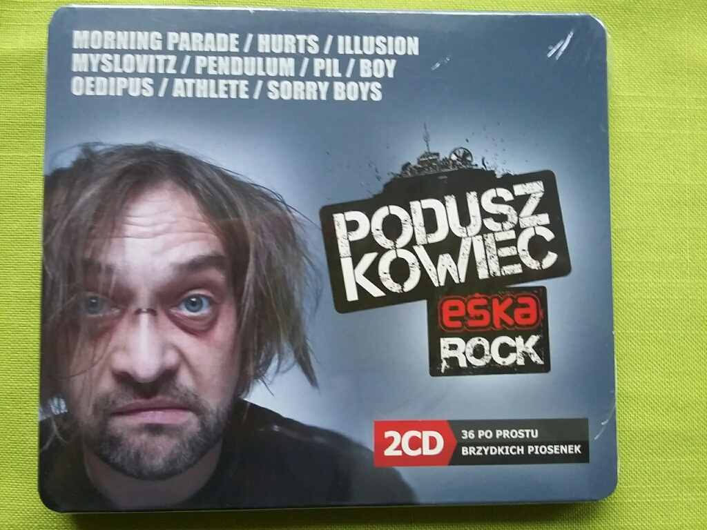 NOWA PŁYTA 2 CD SKŁADANKA PODUSZKOWIEC ESKA ROCK