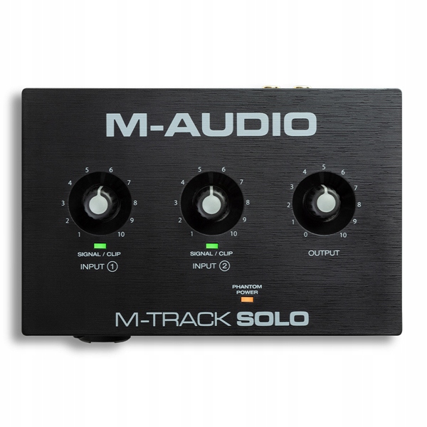 M-AUDIO M-TRACK SOLO INTERFEJS AUDIO USB NOWY