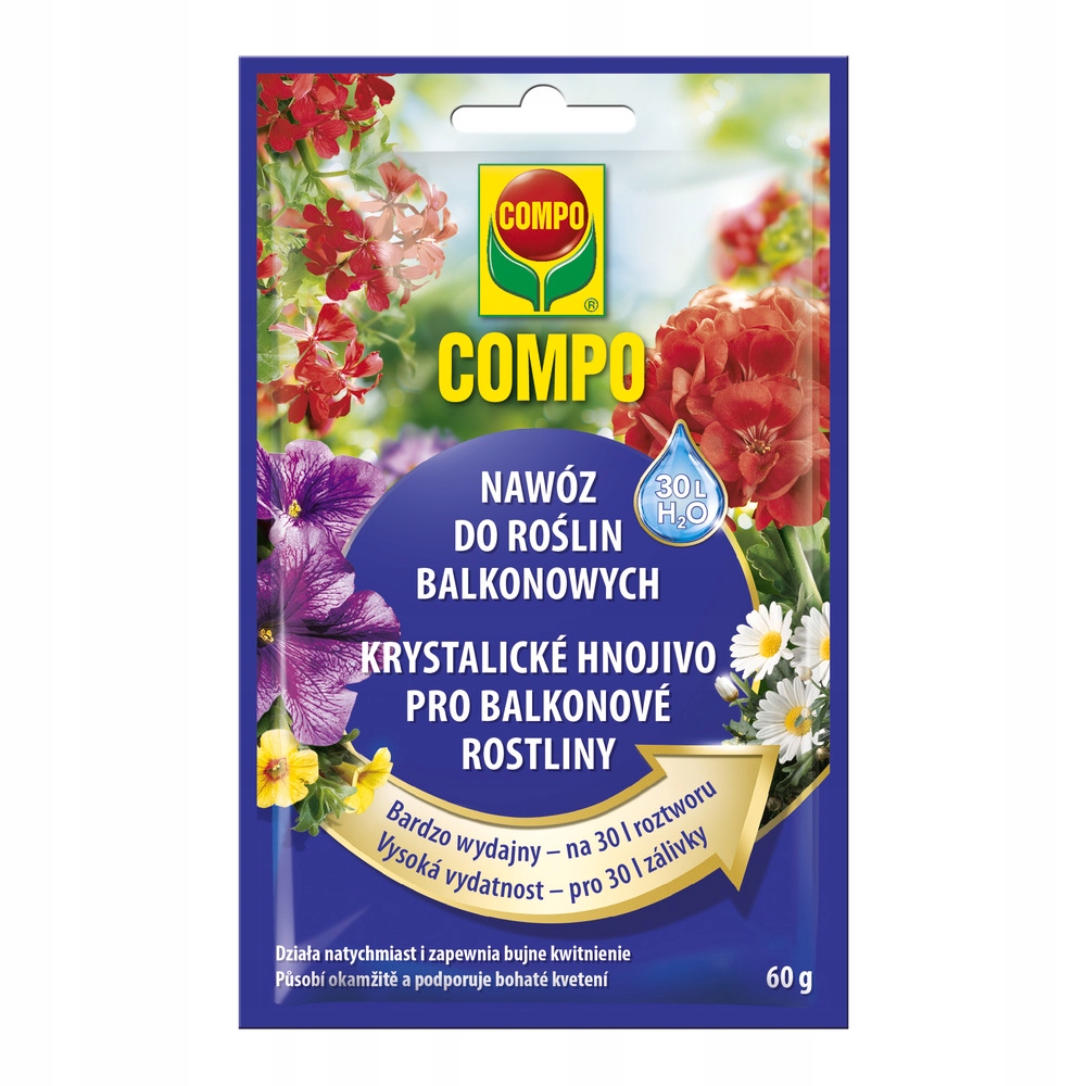 Compo Consumer Nawóz Roślin Balkonowych 60g