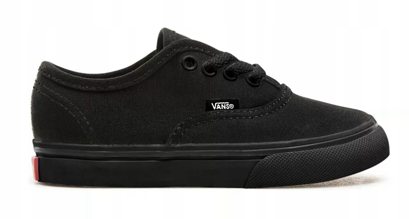 22,5 BUTY DZIECIĘCE VANS AUTHENTIC TRAMPKI CZARNE