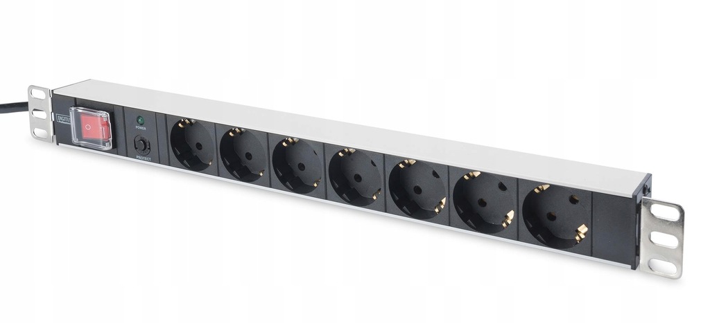Listwa zasilająca Digitus Pdu 19'' Rack 7xSchuko