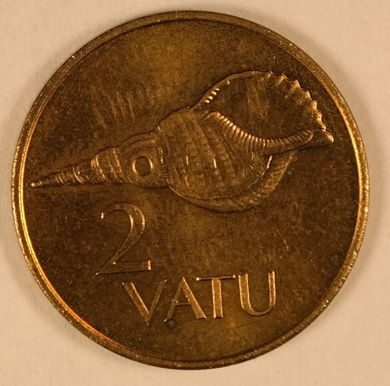 Vanuatu 2 vatu 1999 UNC