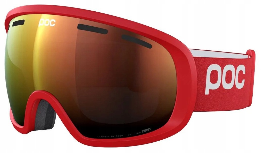 POC GOGLE Fovea Pris. Red/Pt. Sunny Orange