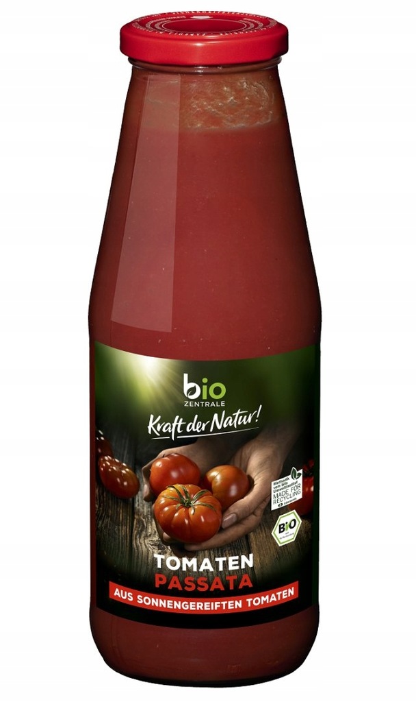 PRZECIER POMIDOROWY PASSATA BEZGLUTENOWY BIO 690 g