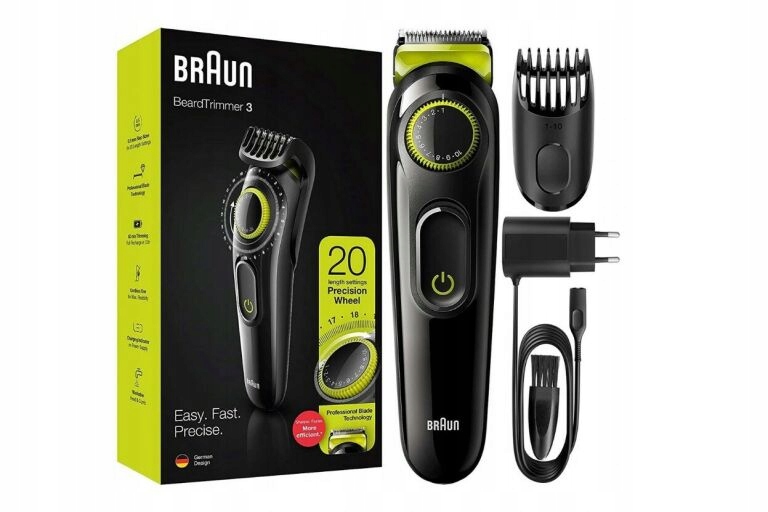 TRYMER BRAUN BEARD TRIMMER 3 TYPE 5516 KOMPLET 11669795080