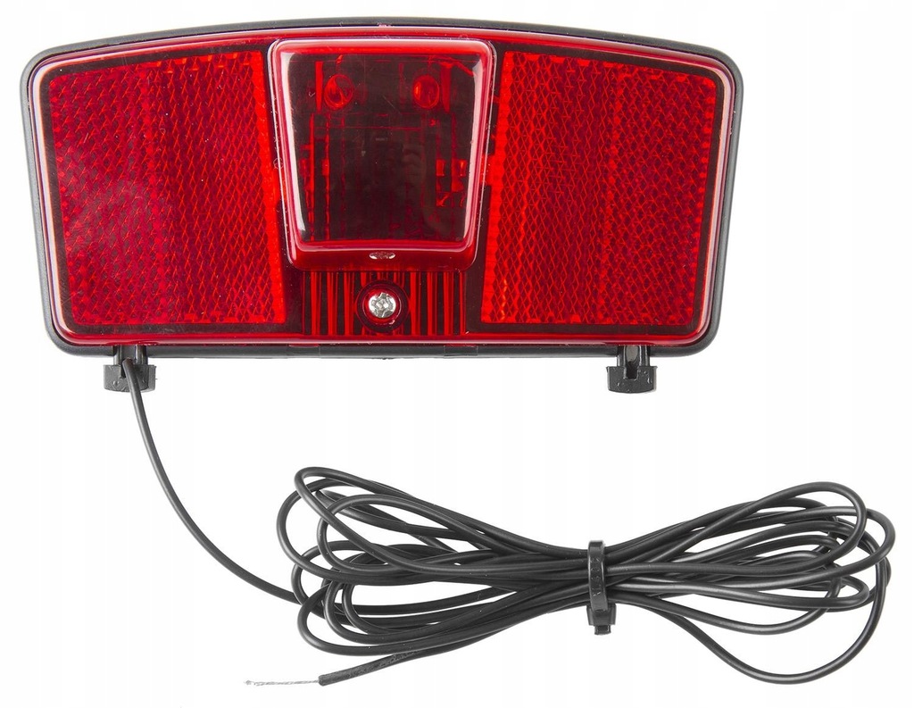 LAMPA TYLNA NA BAGAŻNIK POD DYNAMO 2 LED
