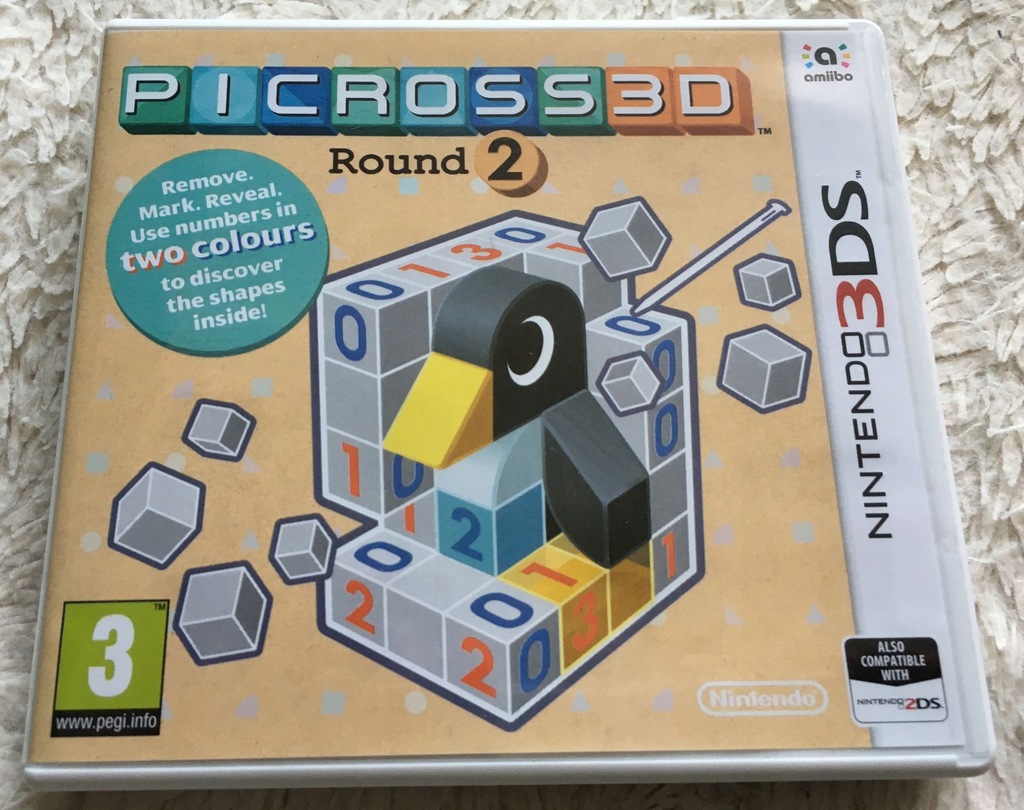 Picross 3D: Round 2 - Nintendo 3DS