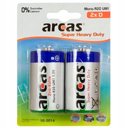 Arcas D/R20, Super Heavy Duty, 2 szt.