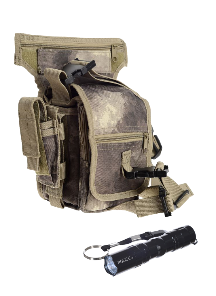 TORBA BARKOWA HIP BAG MOLLE A-TACS MFH + GRATIS*