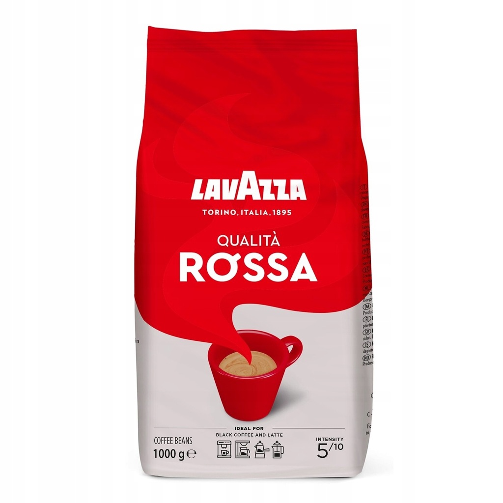 LAVAZZA Qualita Rossa 1kg kawa ziarnista