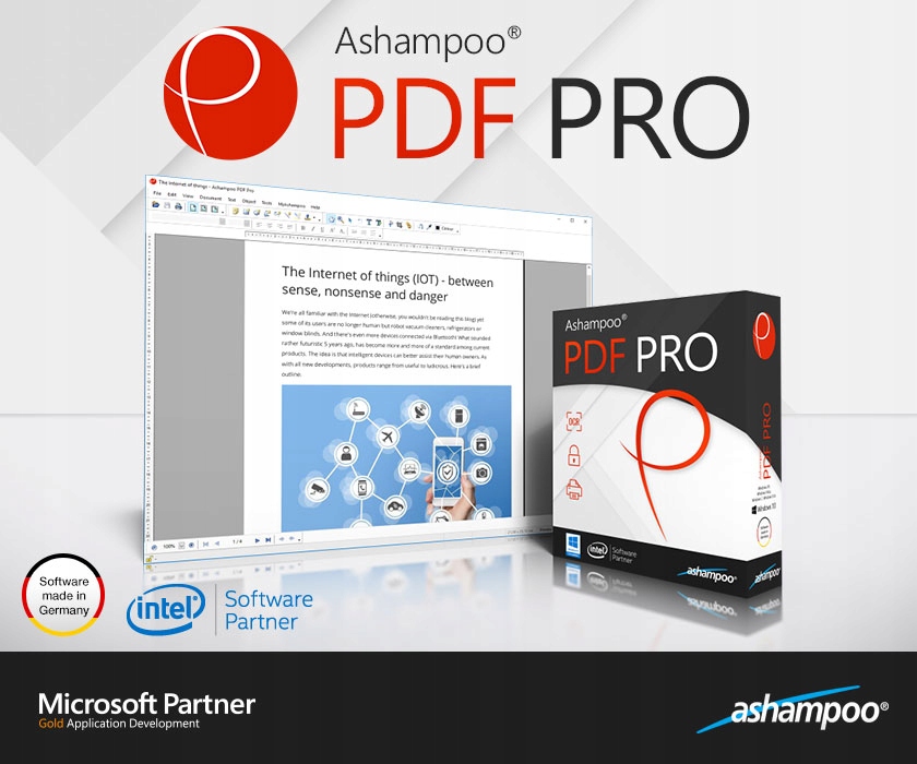 Купить Пакет Ashampoo для Office 2018 PDF Pro Backup Pro 12: отзывы, фото, характеристики в интерне-магазине Aredi.ru