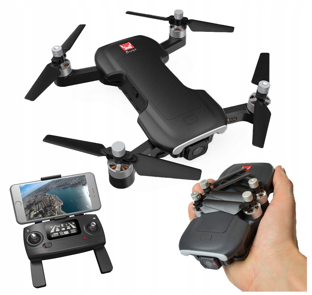 Dron Mjx B7W Kamera 4K GPS 245 gram + Torba Gratis