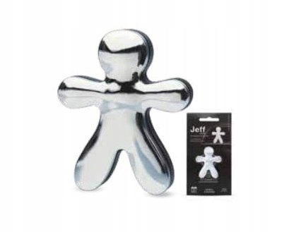 Mr&Mrs Jeff Scent for Car, Chrome Silver, Sand