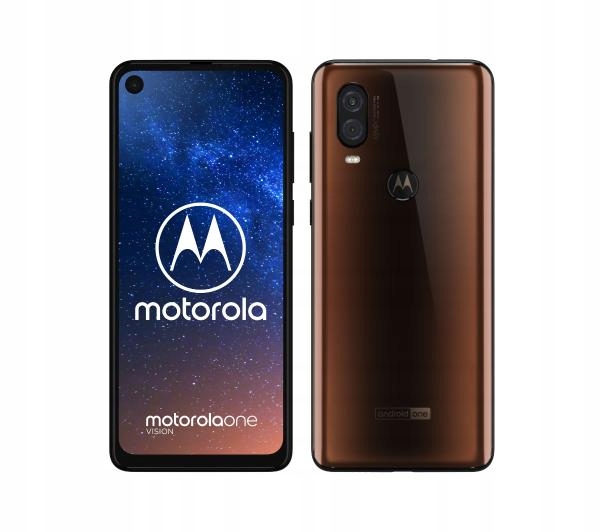 Smartfon Motorola One Vision 4/128GB DS Brązowy