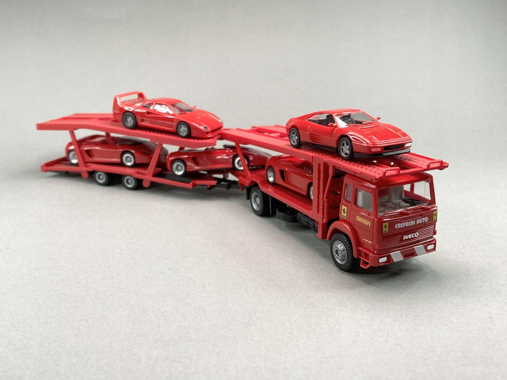 Купить Iveco Turbo AutoTransporter и Ferrari — Herpa 1:87: отзывы, фото, характеристики в интерне-магазине Aredi.ru