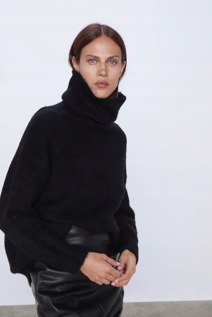 ZARA SWETER OVERSIZE GOLF P28 XXF__S 12693301261 oficjalne archiwum