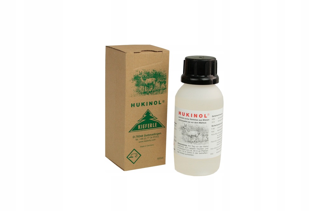 Hukinol 0,5l - Skuteczny zapachowy odstraszacz na dziki i