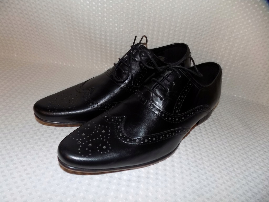 ASOS MODNE WYGODNE OXFORD BLACK 44