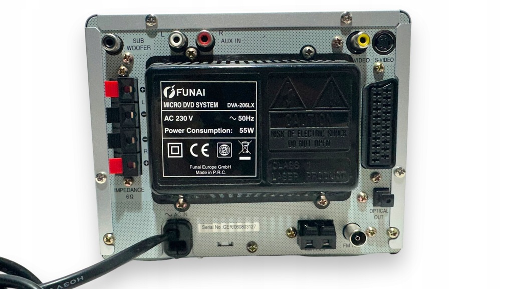 Mini wieża DVD Funai DVA-206LX - 15414947264 - oficjalne