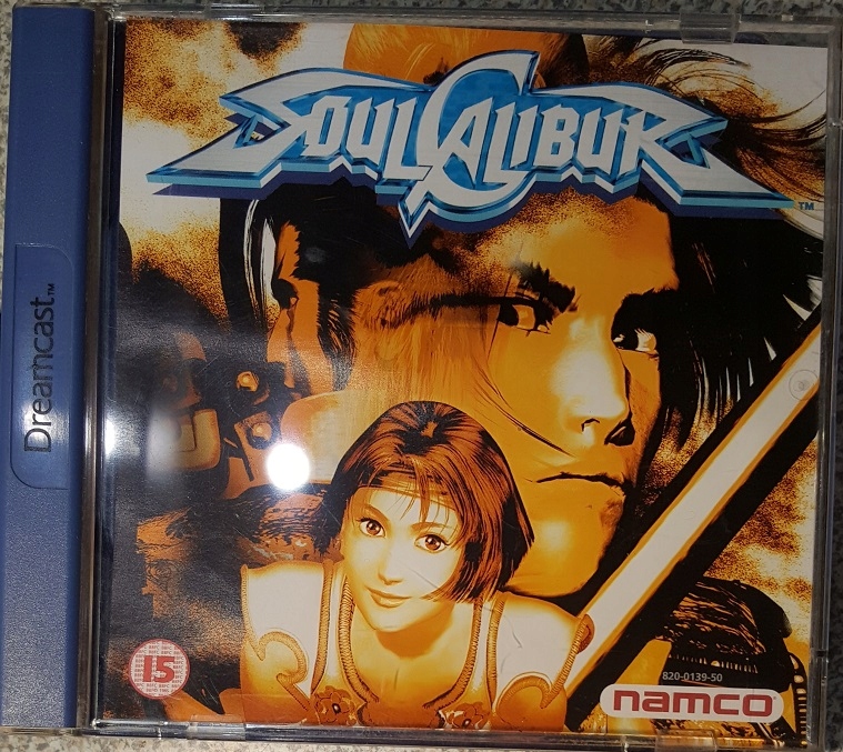 Pudełko gry Soul Calibur konsola Sega Dreamcast