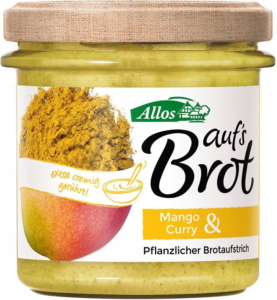 PASTA KREMOWA Z MANGO I CURRY BEZGLUTENOWA BIO 140