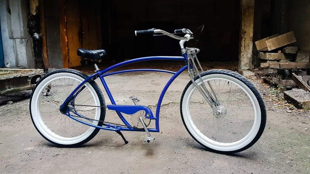 Rower Custom Bike Cruiser Nuku Blue