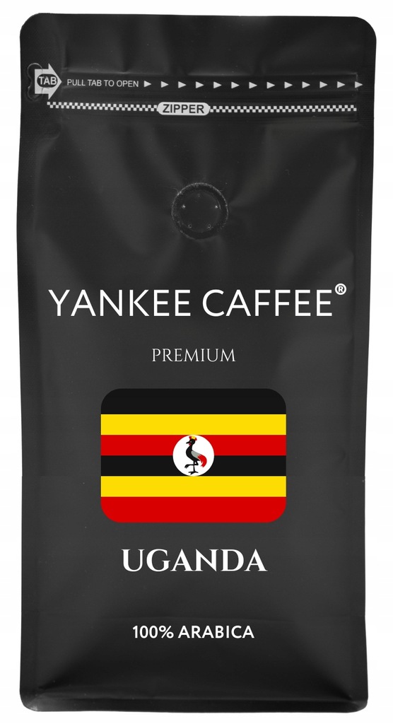Arabica Yankee Caffee YankeeCaffee 1kg Arabica świeżo palona Uganda 1kg