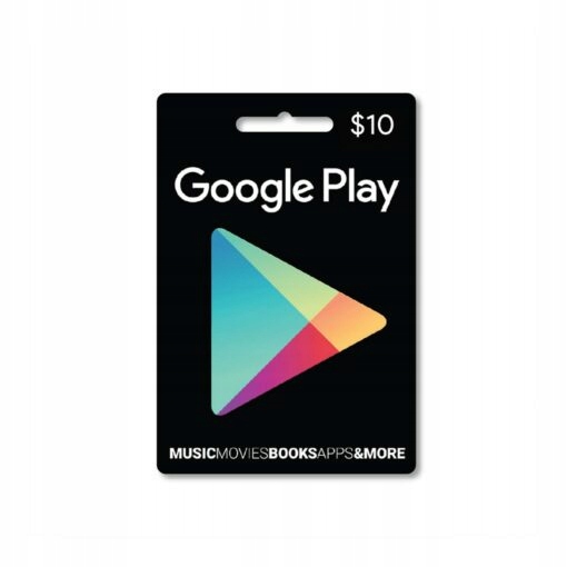 Karta podarunkowa Google Play ( 10$ USD )