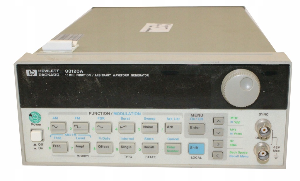 HP Agilent 33120A 15 MHz Funkcja / Generator arbitralnych przebiegów
