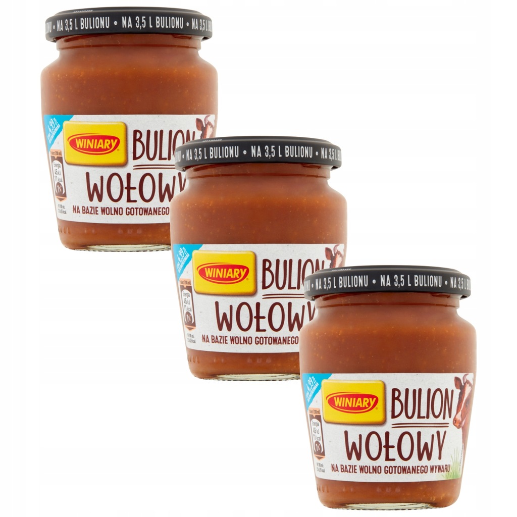 WINIARY Bulion Wołowy 160g X 3